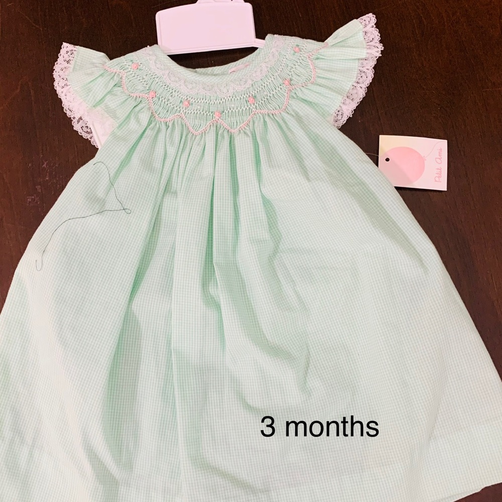 Petit ami boutique baby girl dress